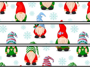 Christmas Gnomes Bulletin Board Decor Kit, Christmas Gnomes Letters
