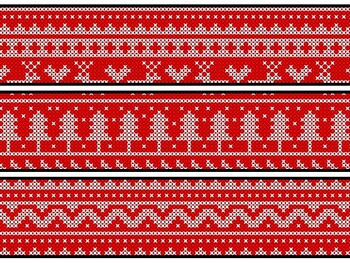 Christmas Trees Bulletin Board Decor Kit, Christmas Trees Letters