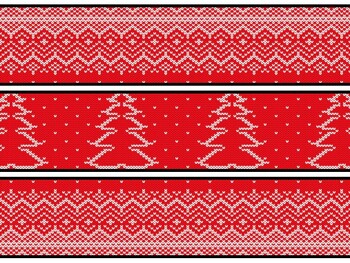 Christmas Trees Bulletin Board Decor Kit, Christmas Trees Letters