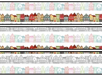 City Bulletin Board Decor Kit, City Letters