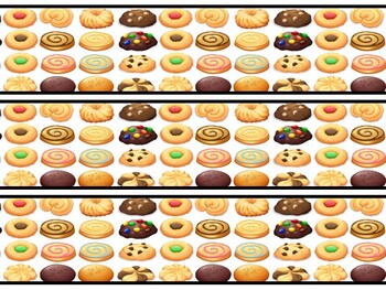 Cookies Bulletin Board Decor Kit, Cookies Letters