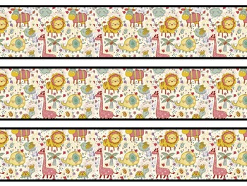 Cute Animals Bulletin Board Decor Kit, Cute Animals Letters