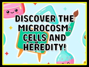 DISCOVER THE MICROCOSM: CELLS AND HEREDITY! Grade 7 And 8 Science Door Decor