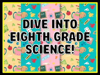 DIVE INTO EIGHTH GRADE SCIENCE! Grade 7 And 8 Science Door Decor