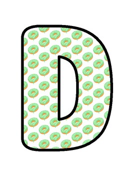 DONUT FEEL GOOD TO BE IN THIS SCHOOL?, Donut Bulletin Board Decor