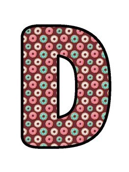 DONUT UNDERESTIMATE OUR ALUMNI!, Donut Bulletin Board Decor