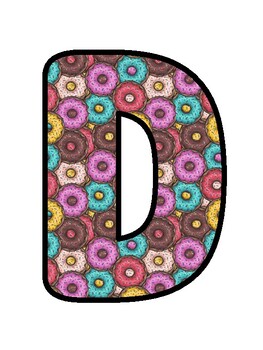 DONUT UNDERESTIMATE OUR FIFTH GRADERS!, Donut Bulletin Board Decor