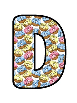 DONUT UNDERESTIMATE OUR HIGH SCHOOLERS!, Donut Bulletin Board Decor