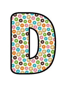 DONUT UNDERESTIMATE OUR TWELFTH GRADERS!, Donut Bulletin Board Decor