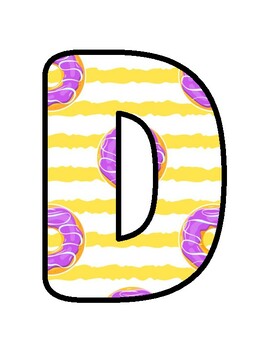 DONUT YOU KNOW THESE FAMOUS AFRICAN-AMERICANS?, Donut Bulletin Board Decor