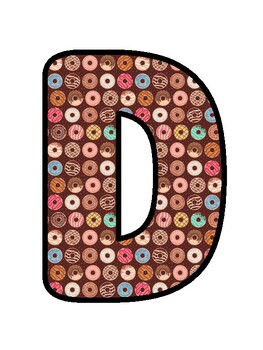 DONUT YOU LOVE SCHOOL?, Donut Bulletin Board Decor