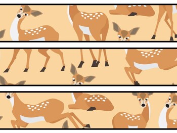 Deer Bulletin Board Decor Kit, Deer Letters