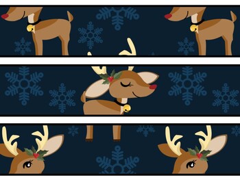 Deer Bulletin Board Decor Kit, Deer Letters