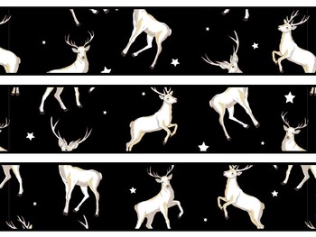 Deer Bulletin Board Decor Kit, Deer Letters