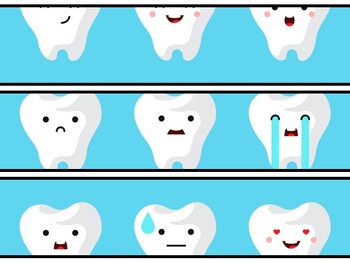Dental Health Bulletin Board Decor Kit, Dental Health Letters