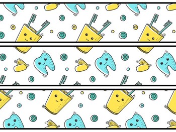 Dental Health Bulletin Board Decor Kit, Dental Health Letters