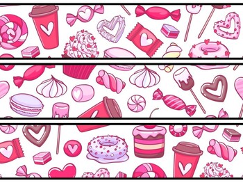 Desserts Bulletin Board Decor Kit, Desserts Letters