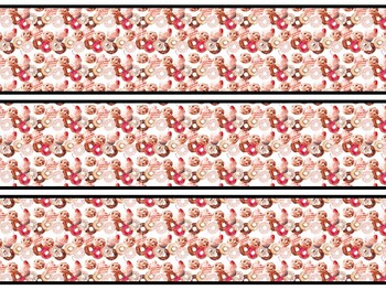 Desserts Bulletin Board Decor Kit, Desserts Letters