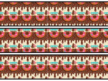 Desserts Bulletin Board Decor Kit, Desserts Letters