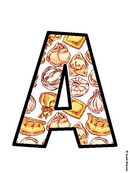 Dimsum Bulletin Board Décor Kit, Dimsum Bulletin Board Letters