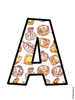 Dimsum Bulletin Board Décor Kit, Dimsum Bulletin Board Letters