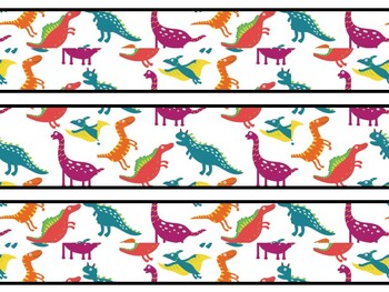 Dinosaur Bulletin Board Decor Kit, Dinosaur Letters, Dinosaur Borders