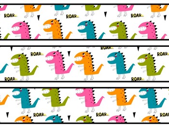 Dinosaur Bulletin Board Decor Kit, Dinosaur Letters, Dinosaur Borders