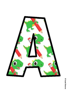 Dinosaur Bulletin Board Décor Kit