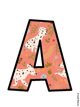 Dog Bulletin Board Decor Kit, Dog Bulletin Board Letters