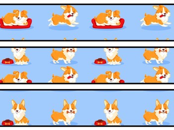 Dog Bulletin Board Decor Kit, Dog Letters
