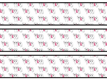 Dog Bulletin Board Decor Kit, Dog Letters
