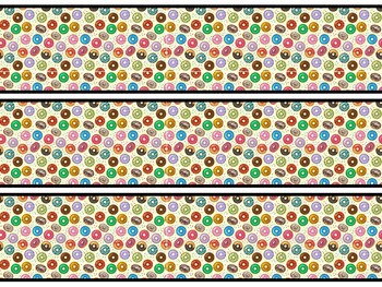 Donut Bulletin Board Decor Kit, Donut Letters