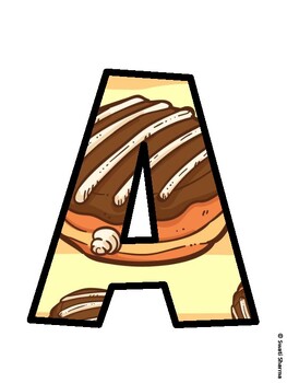 Donut Bulletin Board Décor Kit, Donut Bulletin Board Letters