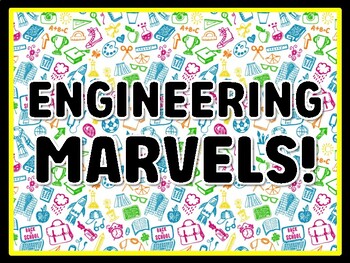 ENGINEERING MARVELS! Grade 4 And 5 Science Door Decor