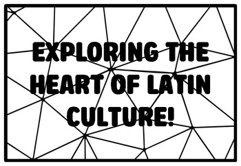 EXPLORING THE HEART OF LATIN CULTURE! Hispanic Heritage Month Coloring Pages,