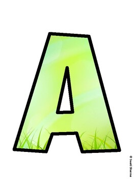 Earth Day Bulletin Board Décor Kit, Earth Day Bulletin Board Letters