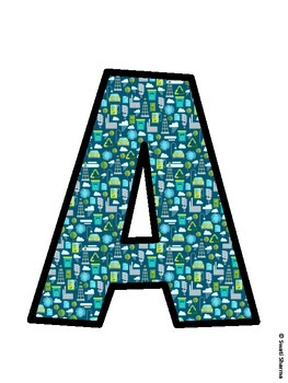 Earth Day Bulletin Board Décor Kit, Earth Day Bulletin Board Letters