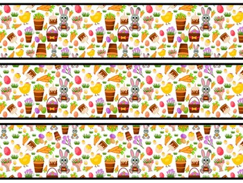 Easter Bulletin Board Decor Kit, Easter Letters