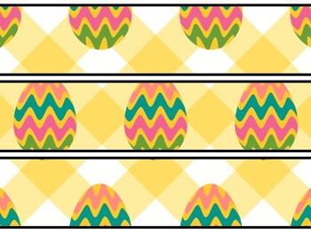Easter Bulletin Board Decor Kit, Easter Letters