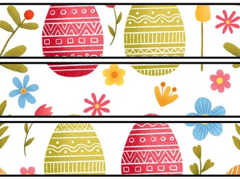 Easter Bulletin Board Decor Kit, Easter Letters