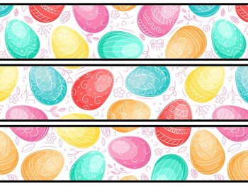 Easter Bulletin Board Decor Kit, Easter Letters