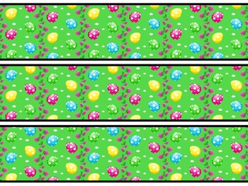 Easter Bulletin Board Decor Kit, Easter Letters