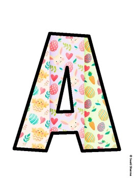 Easter Bulletin Board Décor Kit