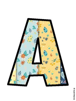Easter Bulletin Board Décor Kit
