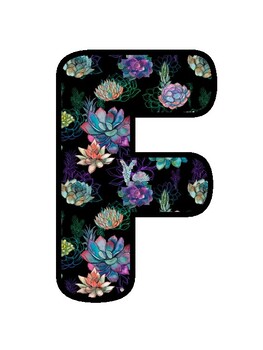 FAN-CACTUS FACTS ABOUT ME!, Cactus, Succulent Bulletin Board Decor