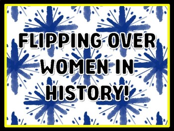 FLIPPING OVER WOMEN IN HISTORY! Women's History Month Door Décor