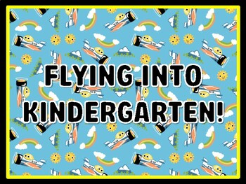 FLYING INTO KINDERGARTEN! Air Transportation Door Décor