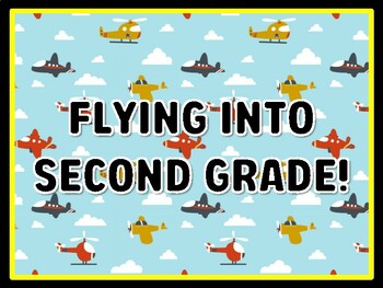 FLYING INTO SECOND GRADE! Air Transportation Door Décor