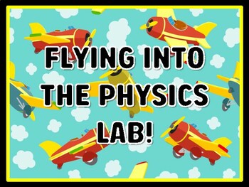 FLYING INTO THE PHYSICS LAB! Air Transportation Door Décor