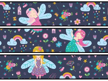 Fairy Tales Bulletin Board Decor Kit, Fairy Tales Letters